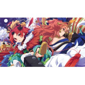 画像: プレイマット　『玉藻の前&紅閻魔』(プレイマットポーチ付き)